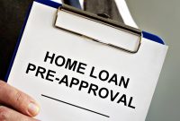 How does loan pre-approval work and why is it important