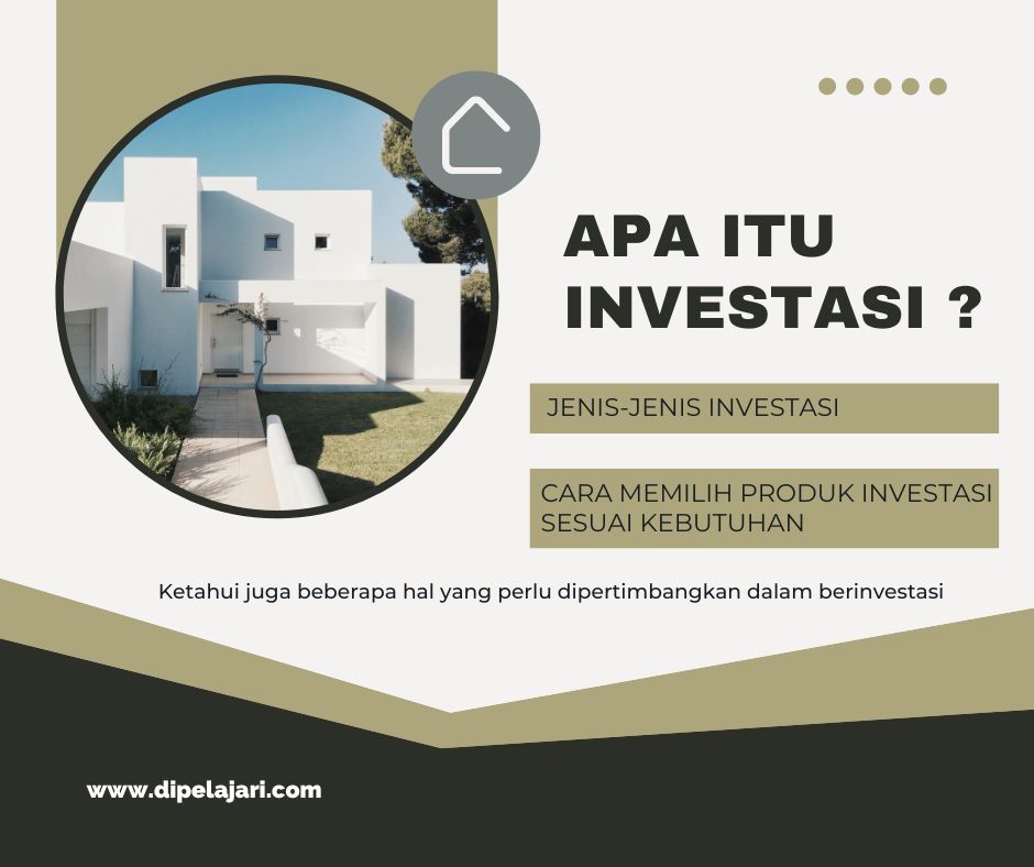 Apa Saja Jenis-Jenis Investasi Yang Ada