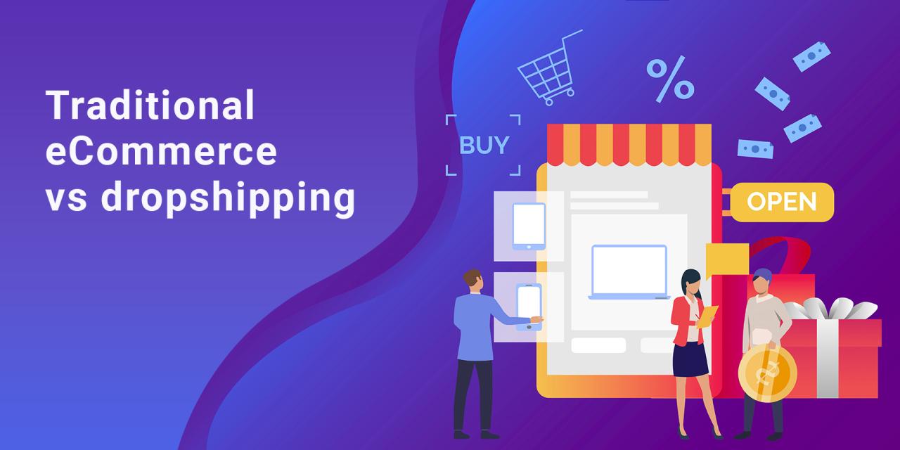 Perbedaan Antara Dropshipping Dan E-Commerce Tradisional
